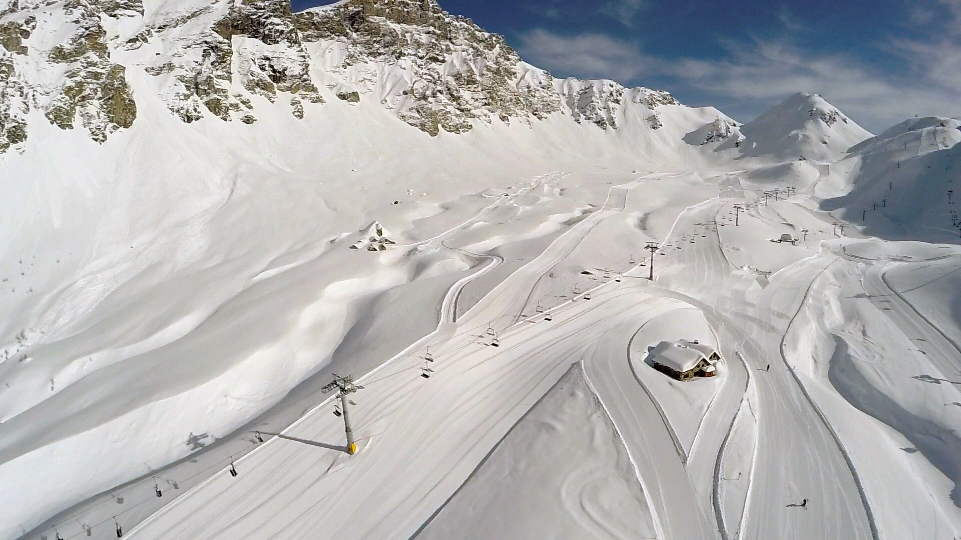 Inverno San Domenico Piste Drone